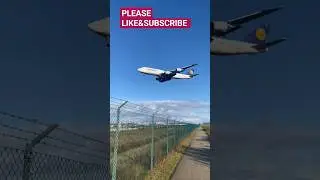 another smooth landing at Frankfurt Airport #viral #shorts