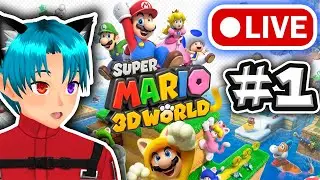 DO I ACTUALLY LIKE LINEAR MARIO GAMES? | Super Mario 3D World LIVE [Dec 17, 2025]