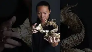 The Art of Qin Kun&rsquo;s Origami Masterpieces (Credit: 折纸的那个秦坤/douyin) #shorts