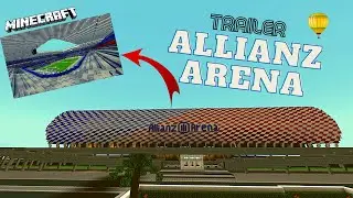 Offizieller Trailer Allianz Arena Minecraft  HD