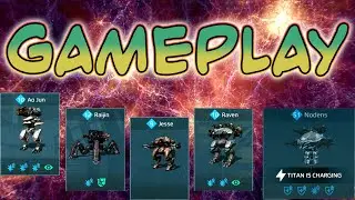 War Robots Ao Jun Raijin Jesse Raven Domination Mode Gameplay