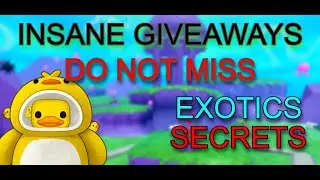 INSANE GIVEAWAYS!!!!