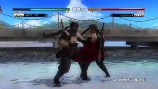 DOA5LR LordArion (Hayate) vs LG927 (Ryu)