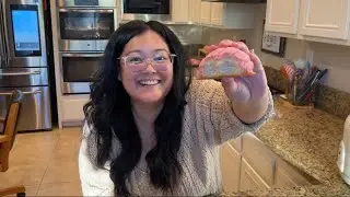 Making Strawberry Conchas 🍓
