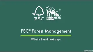 FSC Forest Management: What is it and next steps