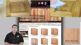 How to stain and Lacquer unfinished cabinet doors with great results