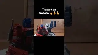 TRABAJO EN PROCESO #autobots #transformers #stopmotion #optimusprime #megatron #transformersone