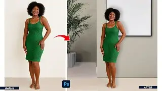 Learn How to Change Your Photo Studio Background in Photoshop for Beginners &ndash; Easy & Fast