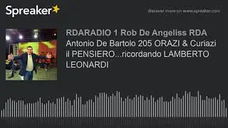 Antonio De Bartolo 205 ORAZI & Curiazi il PENSIERO...ricordando LAMBERTO LEONARDI