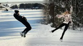 Ice Skating in a FOREST & the Rideau CANAL!
