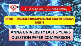 Digital Principle and System Design | Unit 4 | Important Questions | CS8351