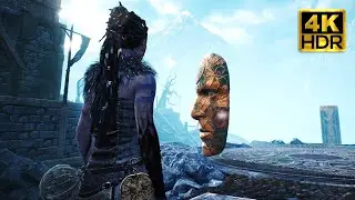 Hellblade: Senua's Sacrifice | Mask Puzzle | 4K HDR Gameplay
