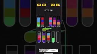 Прохождение Water Sort Puzzle level 156 👍🏻👍🏻👍🏻