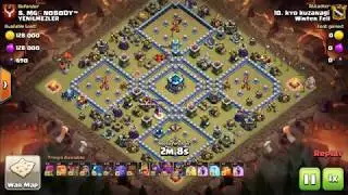 MASS HOGS 3 STAR WAR ATTACK TH13  ISLAND STYLE POPULAR BASE