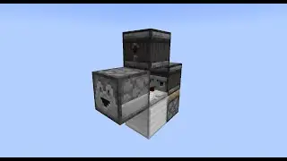 One Wide Tileable Double Speed Micro AutoDropper (Minecraft Java)
