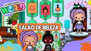 Toca Boca word : Dia de salão com amiga #tocabocaworld @Julykidss 
