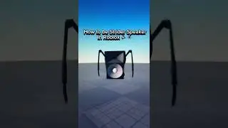 How to be Strider Speaker in #roblox 🔈🕷️|#trending #viral #trendingshorts #skibiditoilet #fyp