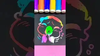 Rainbow Paper Drawings for Fun and Relaxation #shorts #magic #compose #art #cartoon #movie #music