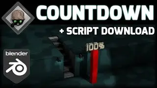 Countdown mit Ladebalken - Blender Tutorial