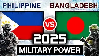 Philippine vs Bangladesh Military Power Comparison 2025 | Bangladesh vs Philippine Military Power