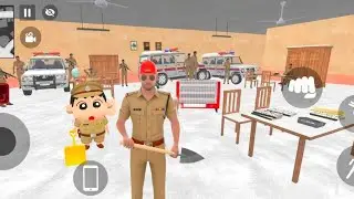 Police station Stuck in Snow Tsunami 🥶 Indian Theft Auto simulator 🤯 Police Stuck in Snow Tsunami
