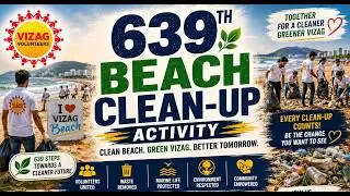 639th Beach clean-up activity 