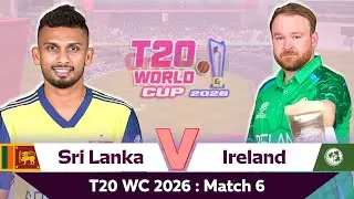 LIVE Cricket Commentary | Sri Lanka vs Ireland