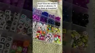 Please five me random words or phrases in the comments!! #kandi #kandikid