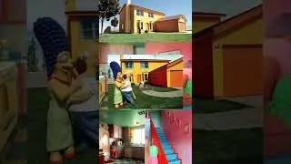 THE SIMPSONS HOUSE is REAL?? FAILED CONTEST! #shorts #simpsons