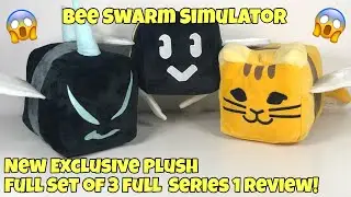 New Roblox Bee Swarm Simulator Plushies Full Review!!!