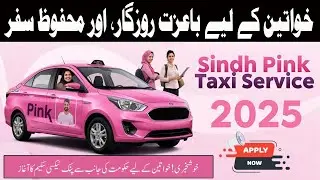 Pink Taxi Service | Detail About - Sindh Government Lunched New Scheme