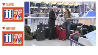Delta baggage claim in Atlanta is a cluster of unclaimed bags