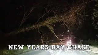 Devon Storm Chase | Yellow Wind WARNING | New Years Day | 1st Jan 2025