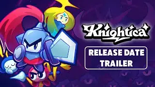 Knightica - Official Release Date Trailer | Autobattler Roguelike Indie Game