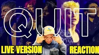 Grabe NAKAKAIYAK! 😭 QUIT Live Performance Version (Reaction) #simulaatwakas #mahalima #ppopkings 