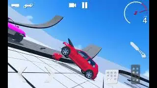 Now i playing car  crash simulator 