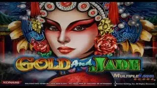 Konami Gaming - Gold & Jade Slot Bonus MAX BET *NEW GAME*