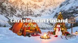 Christmas Dawn in Finland 🌅 Indie Folk Guitar Instrumentals for Frozen Trees and Gentle Bells