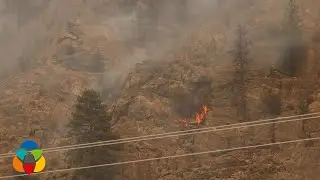 Nk'Mip Creek wildfire north of Osoyoos out of control