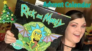 Rick and Morty 15day Sock Advent Calendar Unboxing