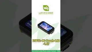 ESP32-C6-Touch-LCD-1.47，TF Card Slot for Storage，160MHz RISC-V Processor#waveshare #esp32 #arduino