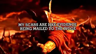$uicideboy$ - My Scars Are Like Evidence Being Mailed To The Judge (Slowed) Lyrics
