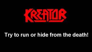 Kreator's tribute to Exodus - Strike of the Death