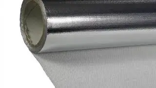 aluminum foil coated fiberglass fabric