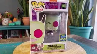 Pop! SDCC 2020 Invader Zim with Minimoose Funko Vinyl Figure Review