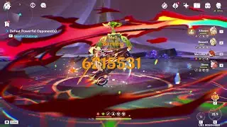 C0R1 Mavuika 6.2M Burst (Xilonen, Bennet, Diona)