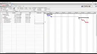 Project Libre - tutorial