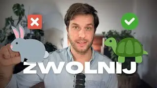 Paradoks sukcesu: wolniej znaczy szybciej? → 5 powodów dlaczego warto zwolnić w tym roku 🐢