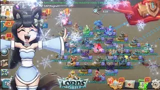 KVK TOP-56 in the world! ❄️ [UKF] Baiyun Cat. Lords mobile