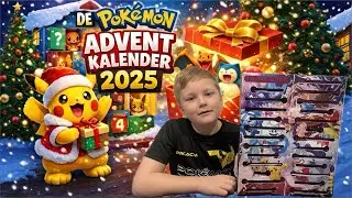 POKEMON Holiday Calendar 2025 🎄 TCG Advent OPENING #Pokemon #TCG #PokemonOpening #adventcalendar2025